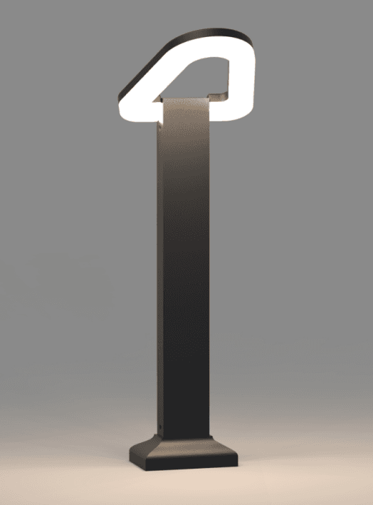 Folding Triangle Lawn Light