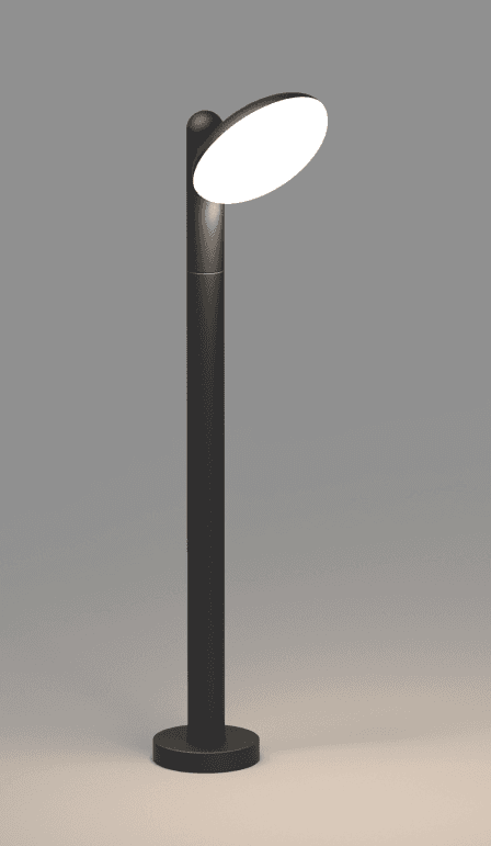 Swivel Round Single-Head Lawn Light