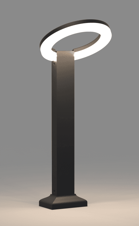 Folding Large Round Lawn Light